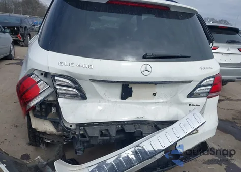 2016 Mercedes-Benz Gle 400 4Matic z USA, uszkodzony, nr VIN 4JGDA5GB5GA790866